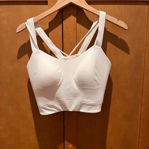 Lululemon Long Line Like a cloud bra ribbed. Size 14